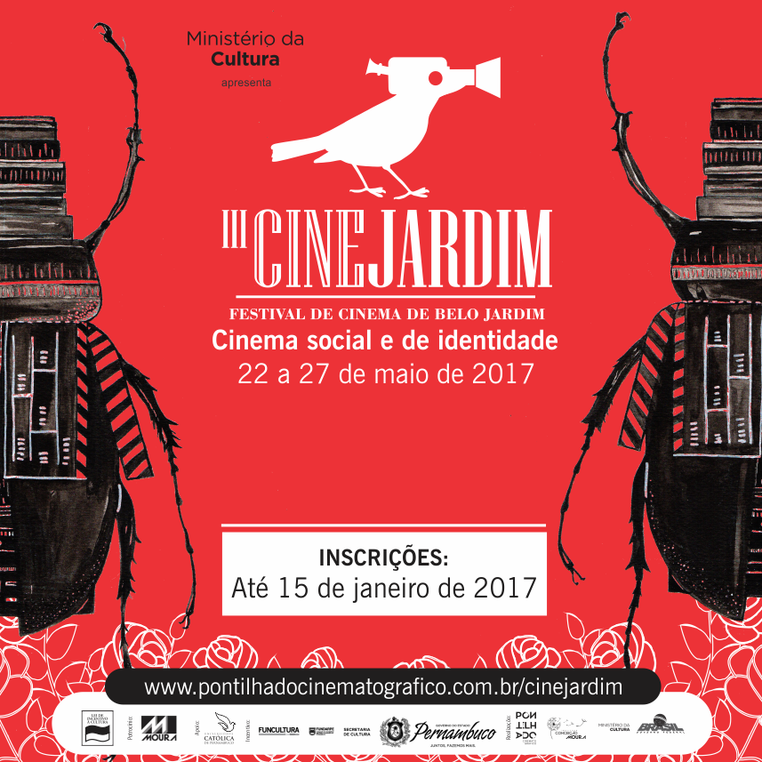 Divulgação cine jardim 2017